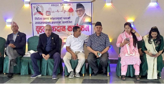 गिरिजाबाबु वचनका पक्काः शशांक कोइराला